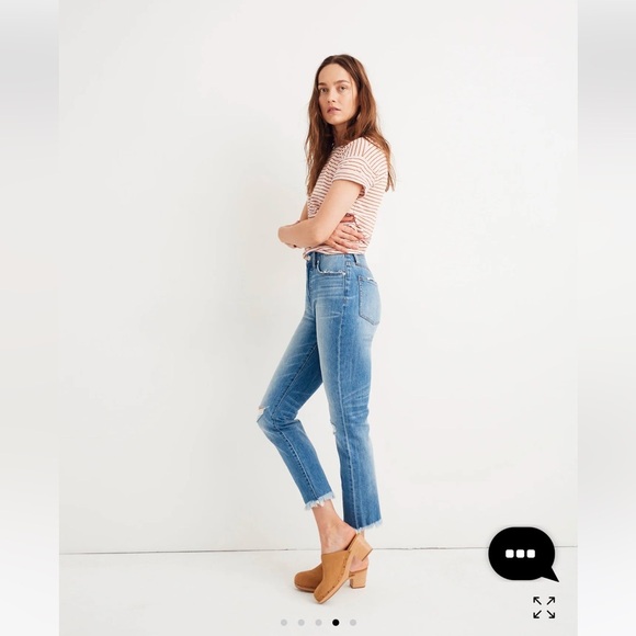 Womens Madewell The Perfect Vintage Jean in Parnell Wash Comfort Stretch Edition - Picture 3 of 13